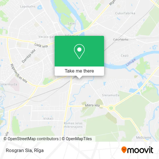 Rosgran Sia map