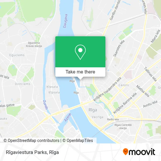 Rīgaviestura Parks map