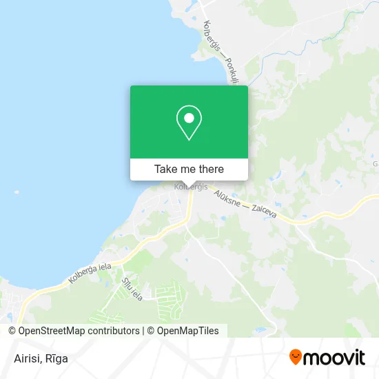 Airisi map