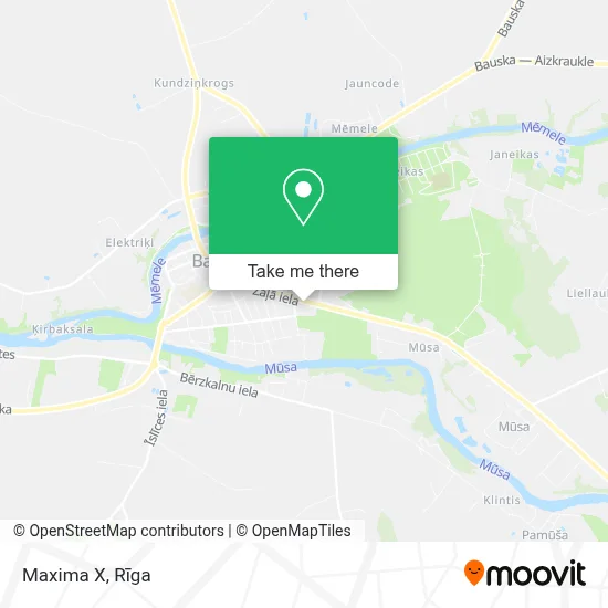 Maxima X map