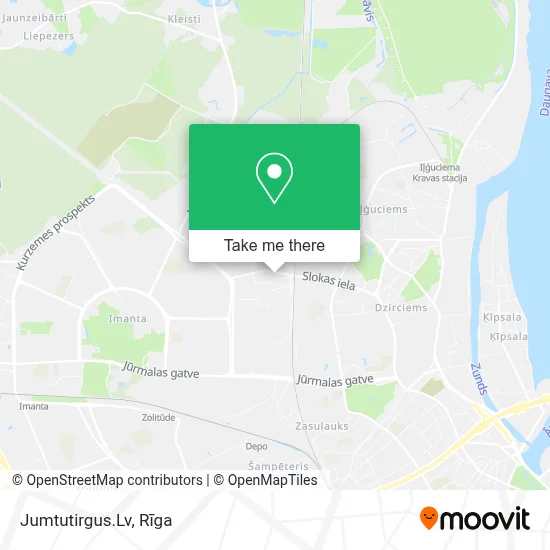 Jumtutirgus.Lv map
