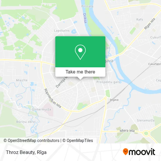 Throz Beauty map