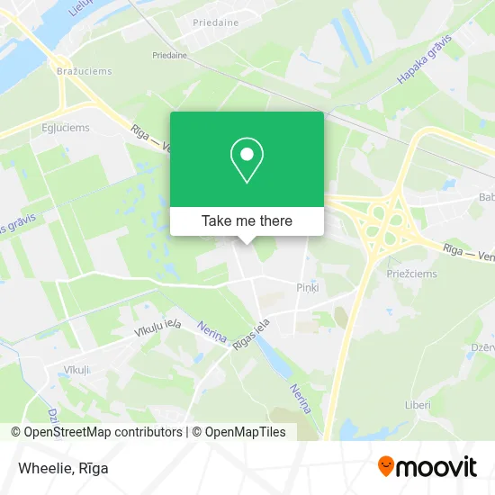 Wheelie map