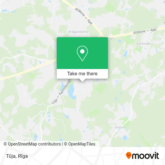 Tūja map