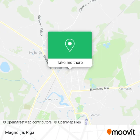 Magnolija map