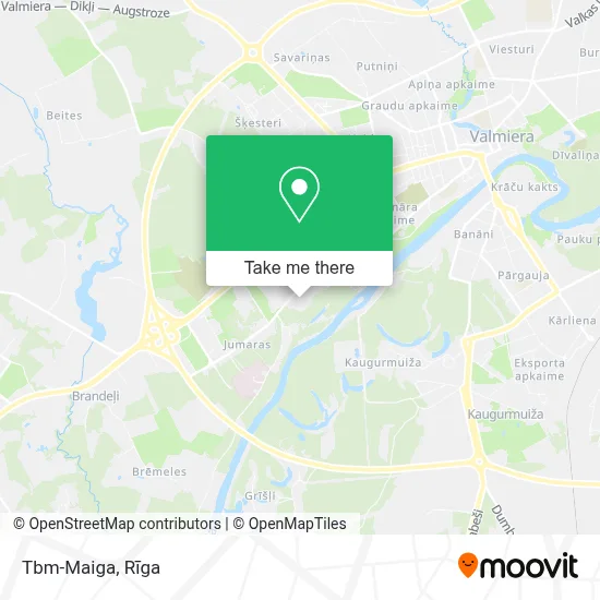 Tbm-Maiga map
