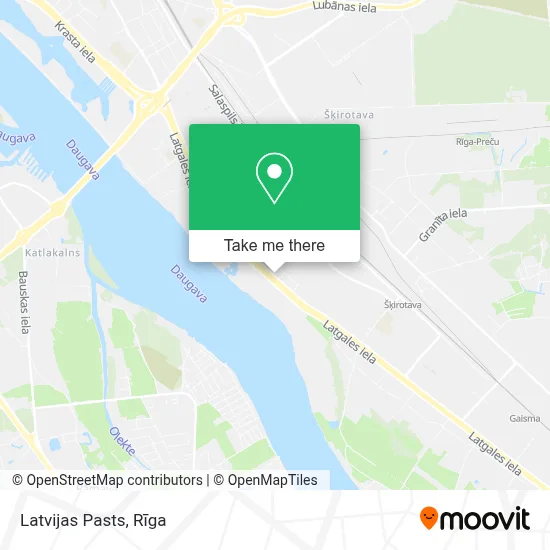 Latvijas Pasts map