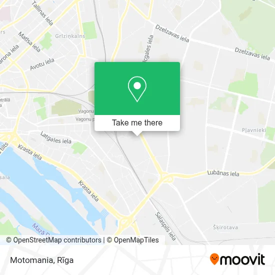 Motomania map