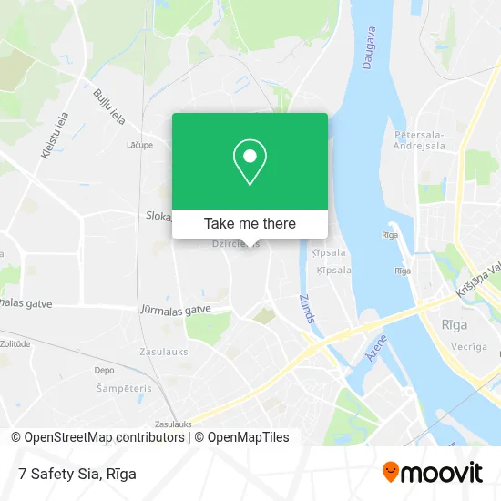 7 Safety Sia map