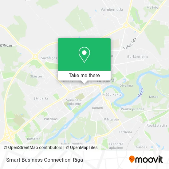 Smart Business Connection map