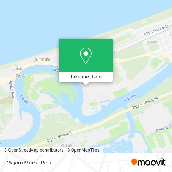 Majoru Muiža map