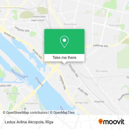 Ledus Arēna Akropole map