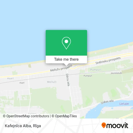 Kafejnīca Alba map