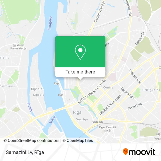 Samazini.Lv map