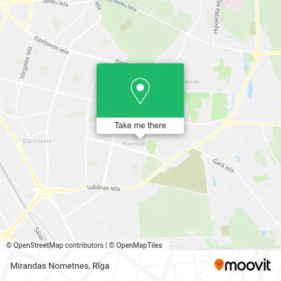 Mirandas Nometnes map