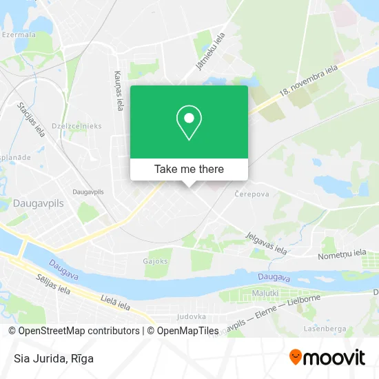 Sia Jurida map