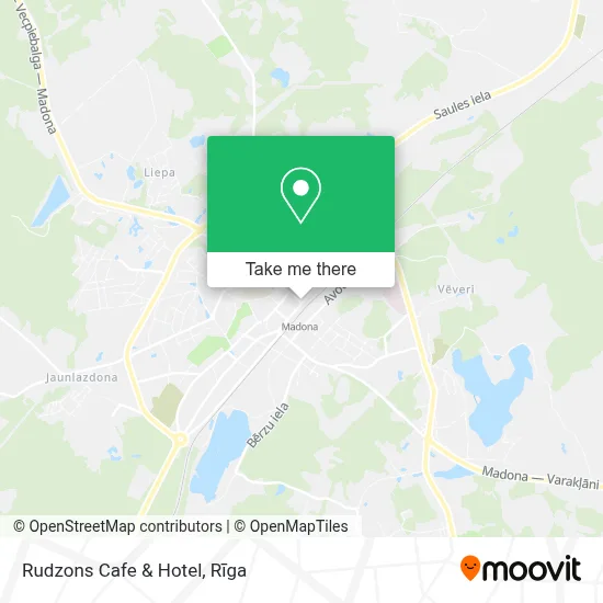 Rudzons Cafe & Hotel map