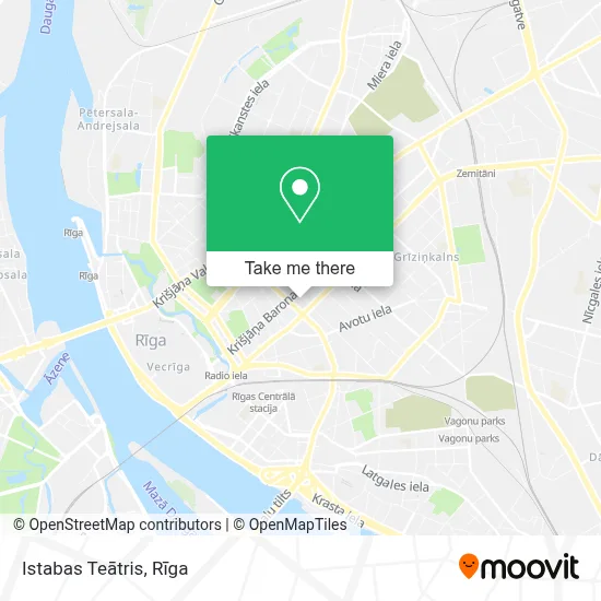 Istabas Teātris map