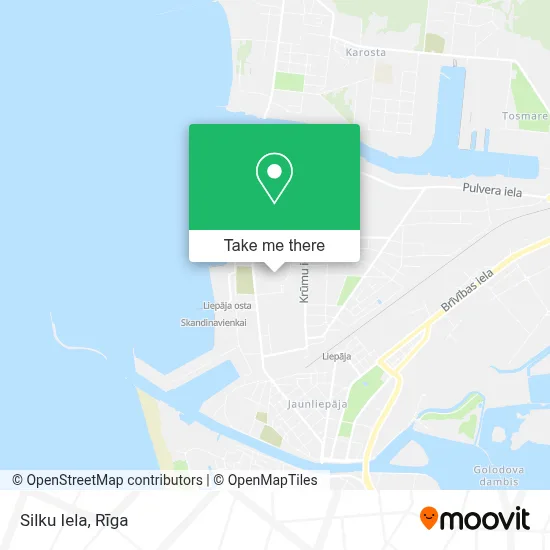 Silku Iela map