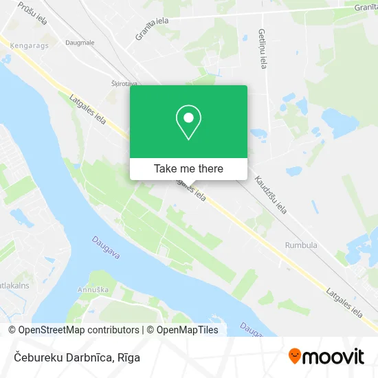 Čebureku Darbnīca map