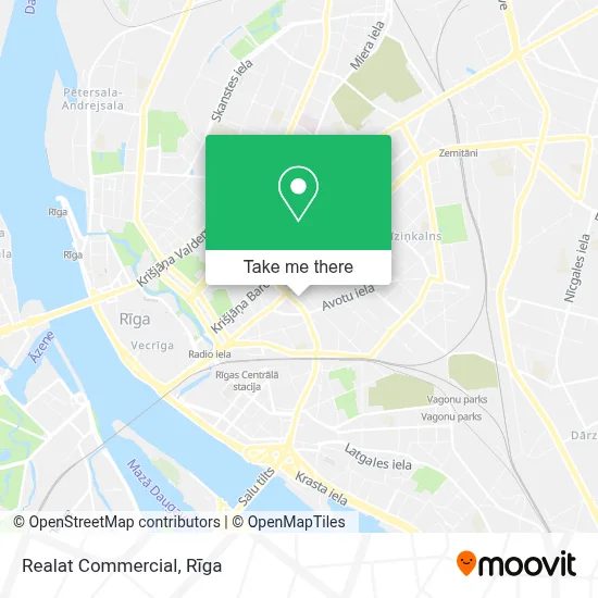 Realat Commercial map