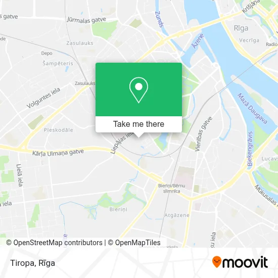 Tiropa map