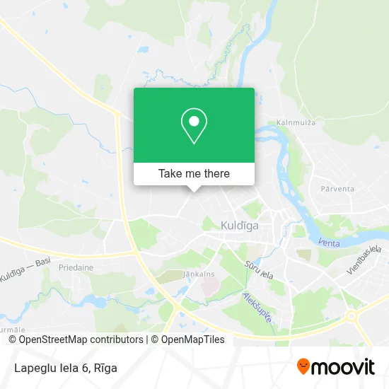 Lapeglu Iela 6 map