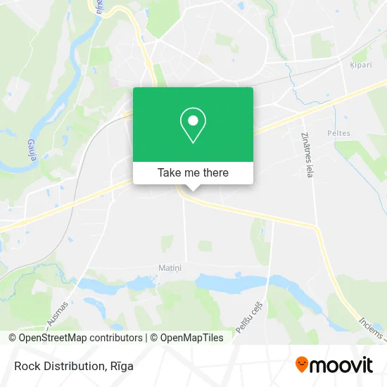 Rock Distribution map