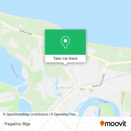Pagalms map