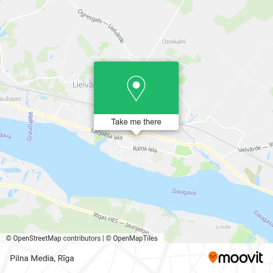 Pilna Media map