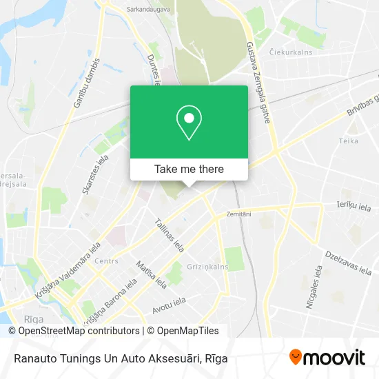 Ranauto Tunings Un Auto Aksesuāri map