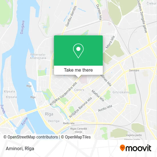 Aminori map