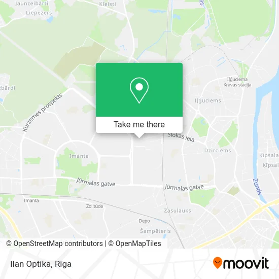 Ilan Optika map
