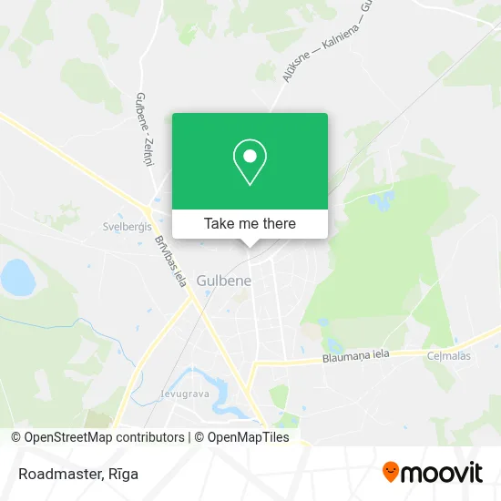 Roadmaster map