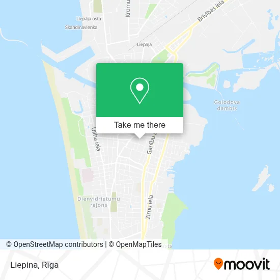 Liepina map