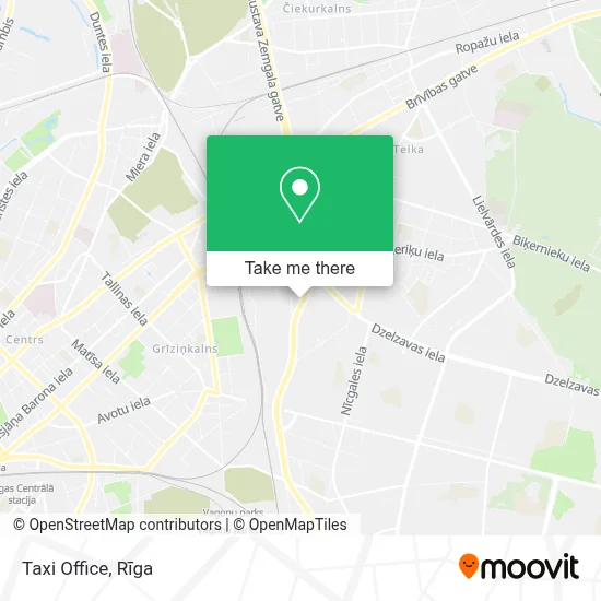 Taxi Office map