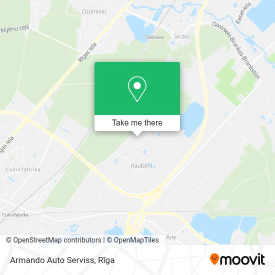 Armando Auto Serviss map