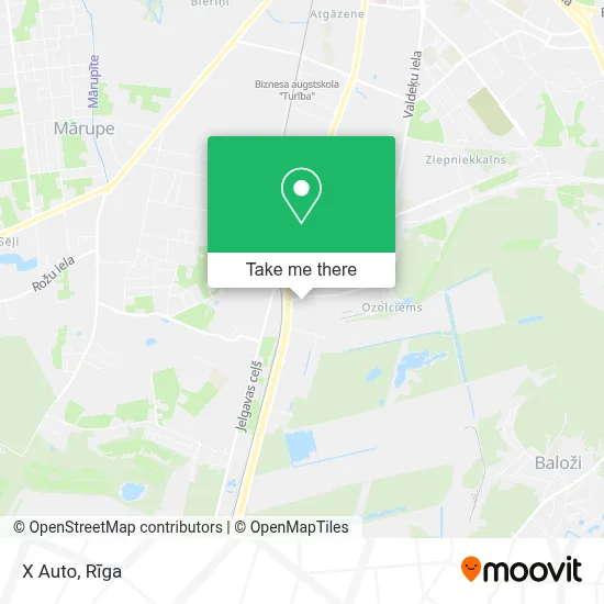 X Auto map