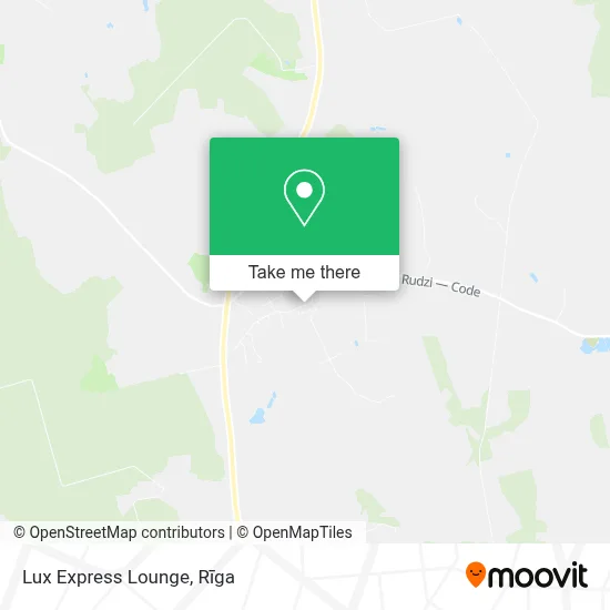 Lux Express Lounge map