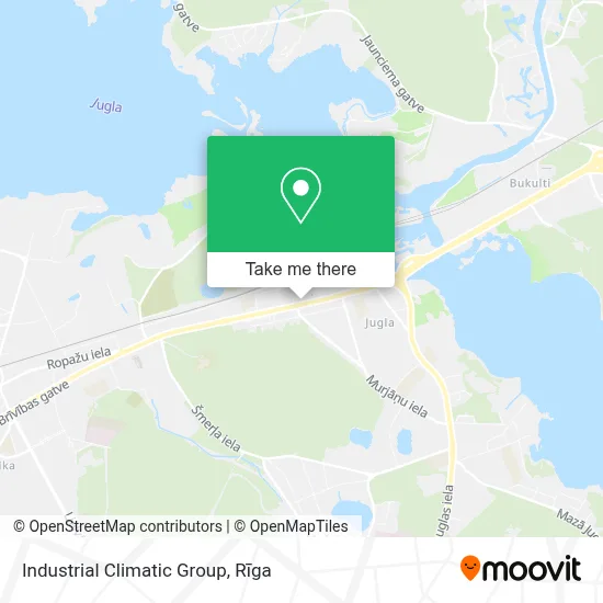 Industrial Climatic Group map