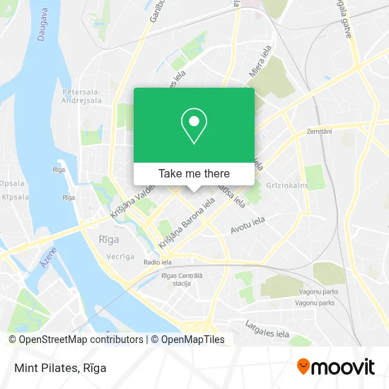 Mint Pilates map