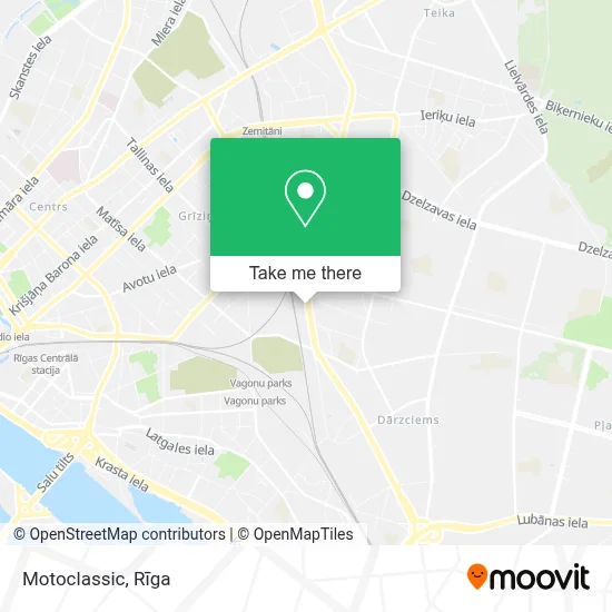 Motoclassic map