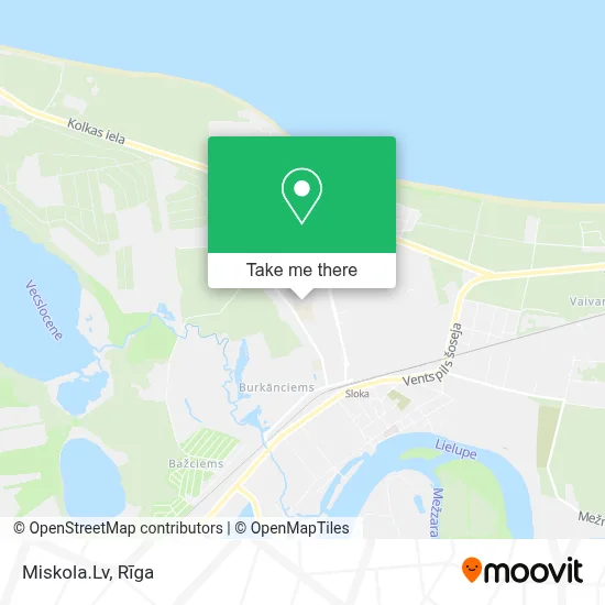 Miskola.Lv map