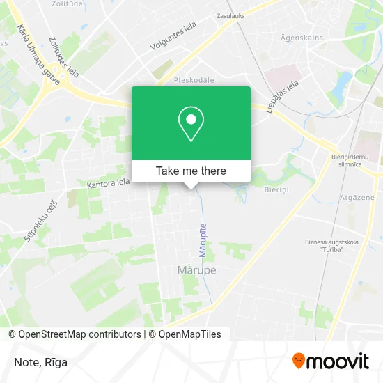 Note map