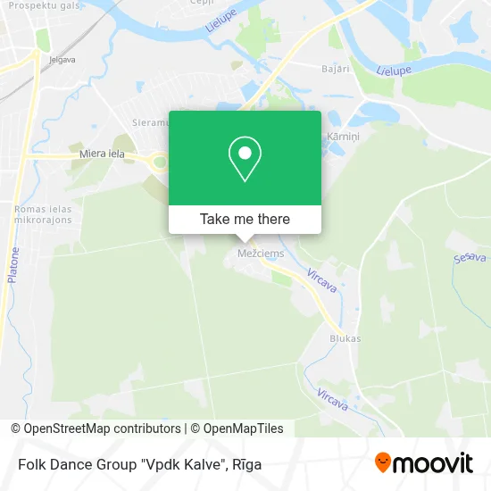 Folk Dance Group "Vpdk Kalve" map