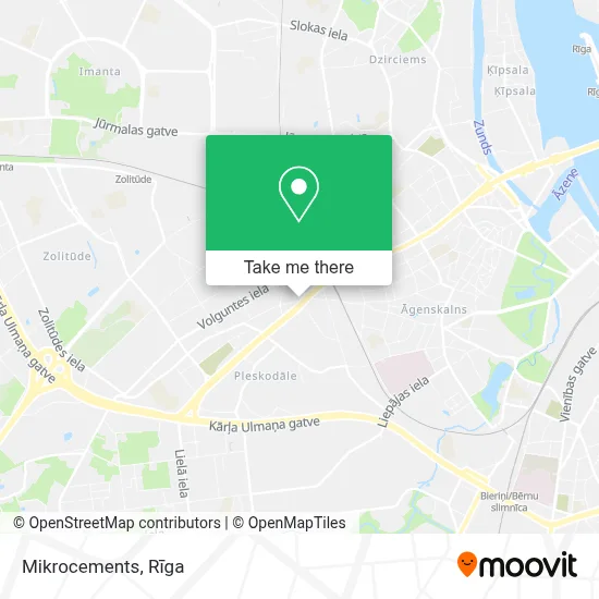Mikrocements map