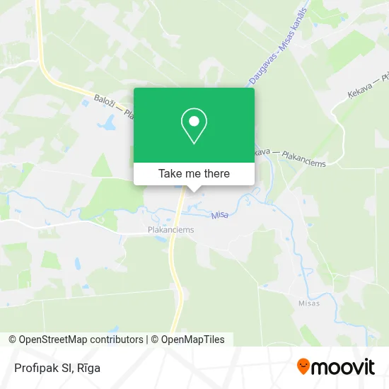 Profipak Sl map