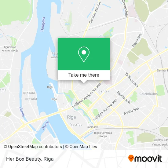 Her Box Beauty map