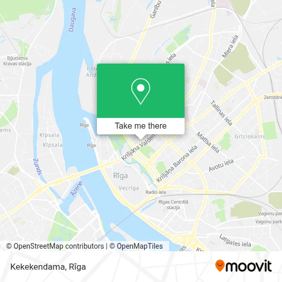 Kekekendama map