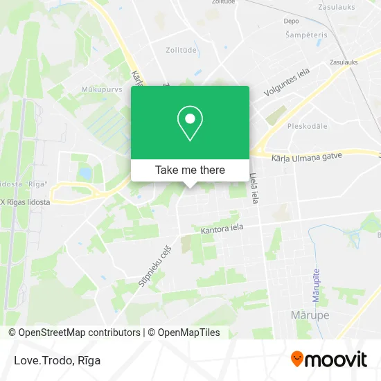 Love.Trodo map